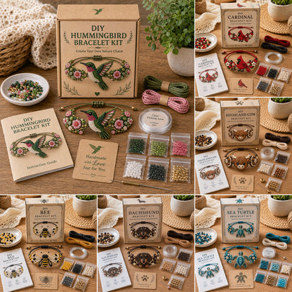 🔥50% Off Last Day - 🐙DIY Beaded Bracelet Making Kit